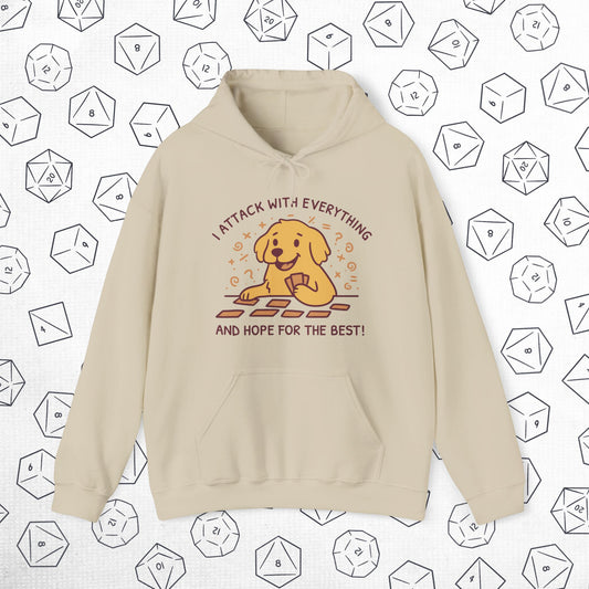 I Hope for the Best Hoodie