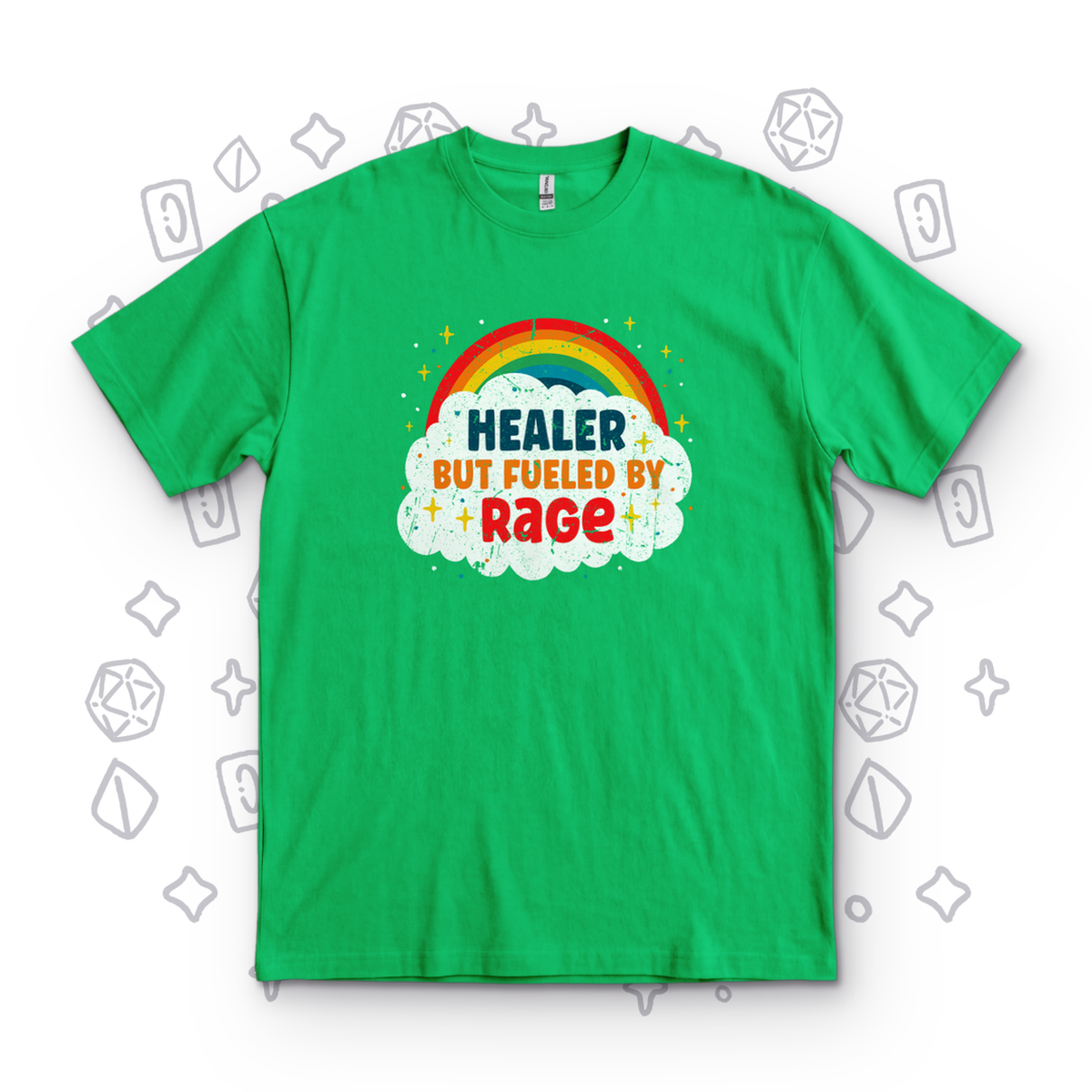 Fueled by Rage - Kelly Green