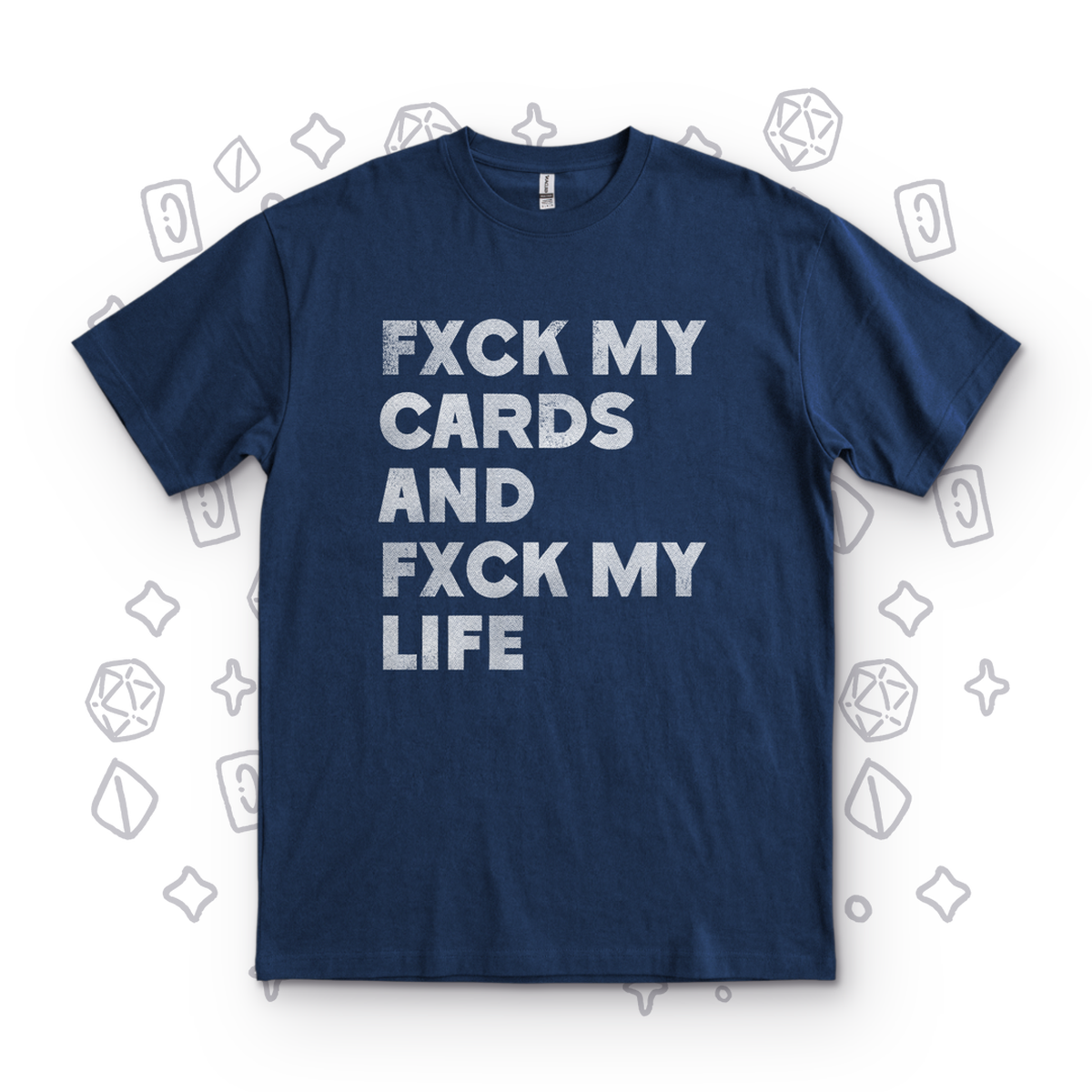Fxck My Cards - Navy