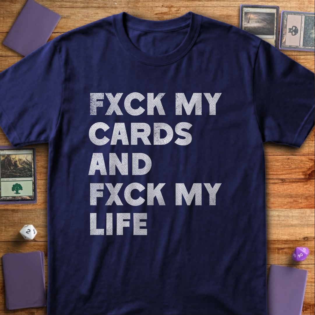 Fxck My Cards - Navy