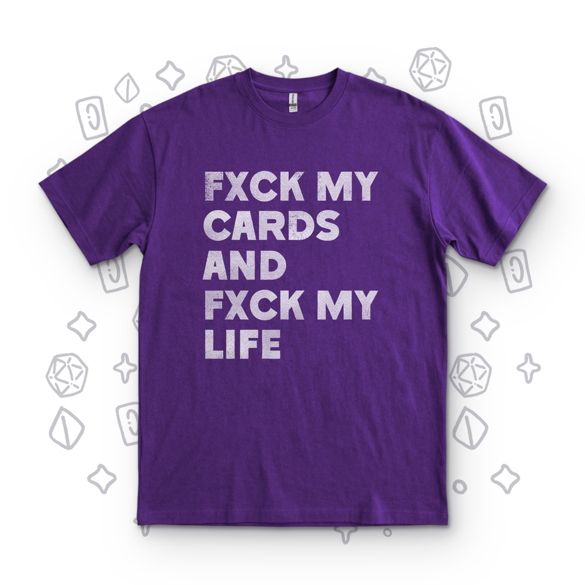 Fxck My Cards - Purple
