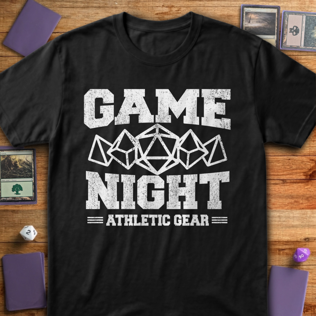 Game Night Athletic Gear - Black
