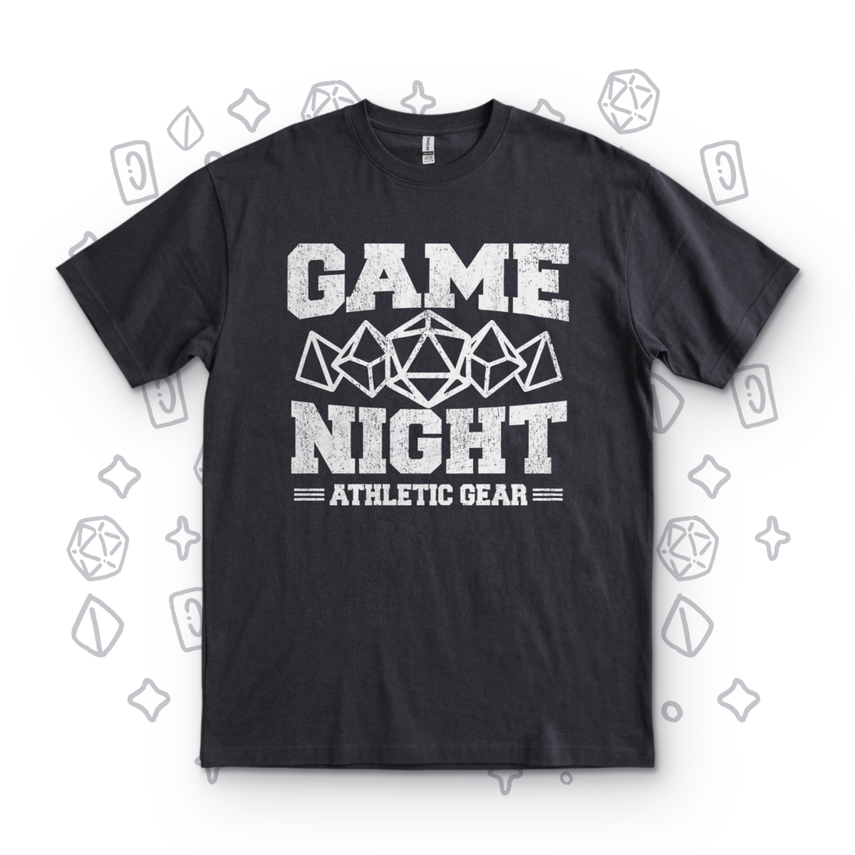 Game Night Athletic Gear - Black