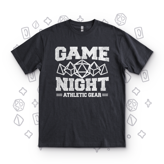 Game Night Athletic Gear - Black