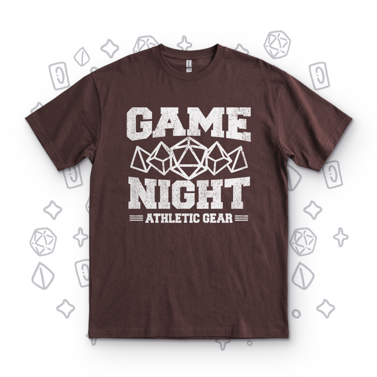 Game Night Athletic Gear - Dark Chocolate