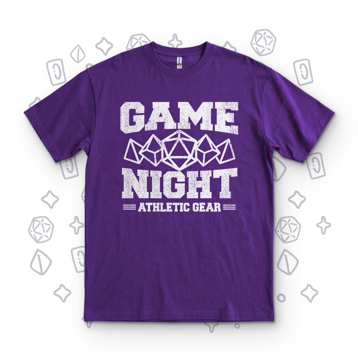 Game Night Athletic Gear - Purple