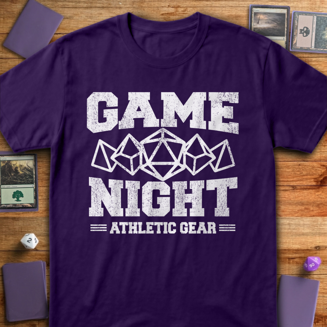 Game Night Athletic Gear - Purple