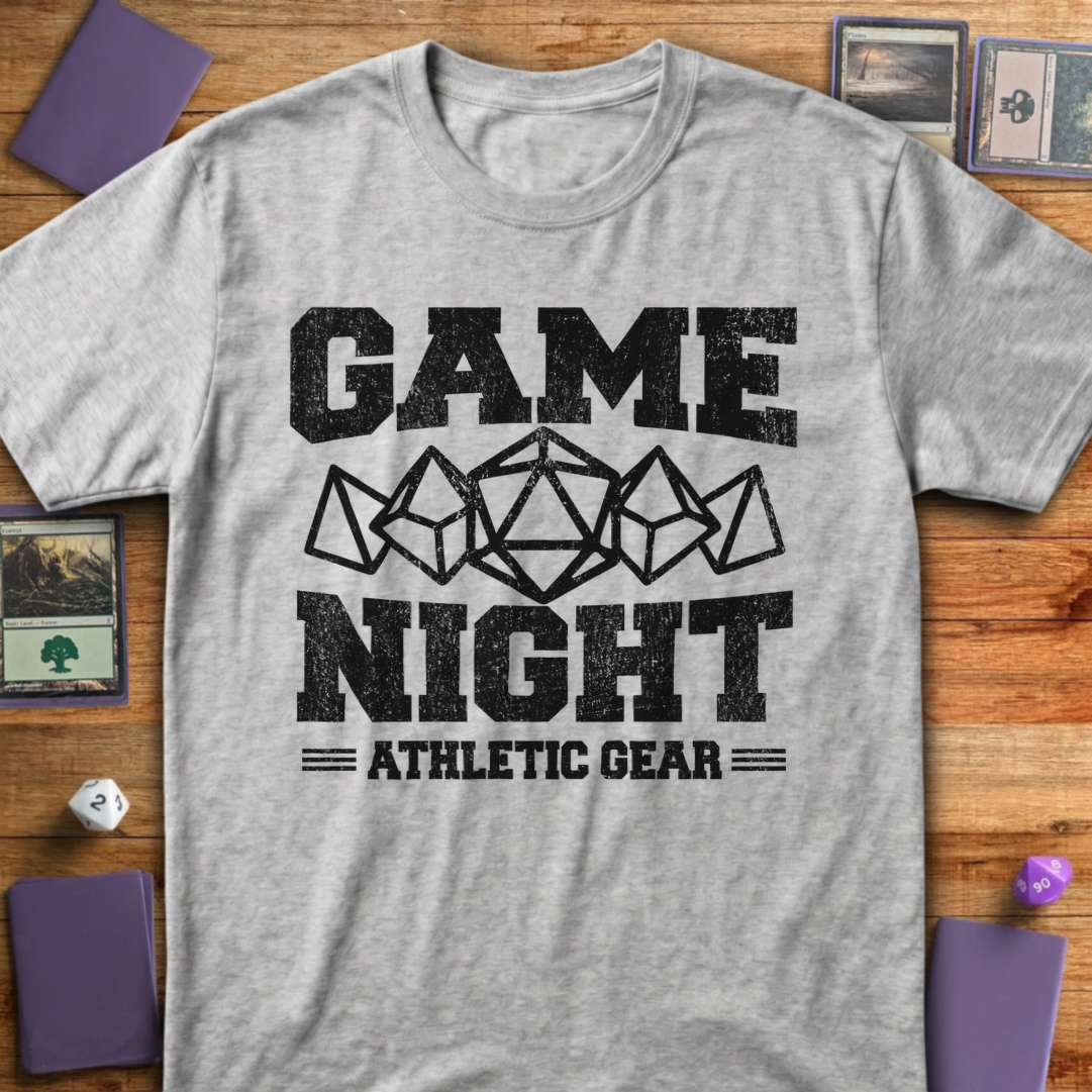 Game Night Athletic Gear - Sport Grey