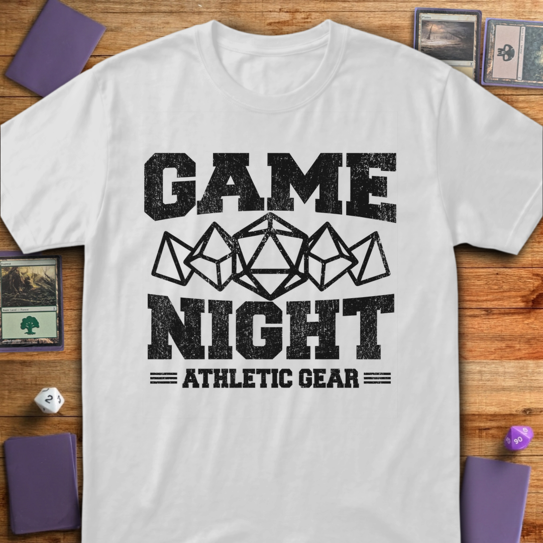 Game Night Athletic Gear - White