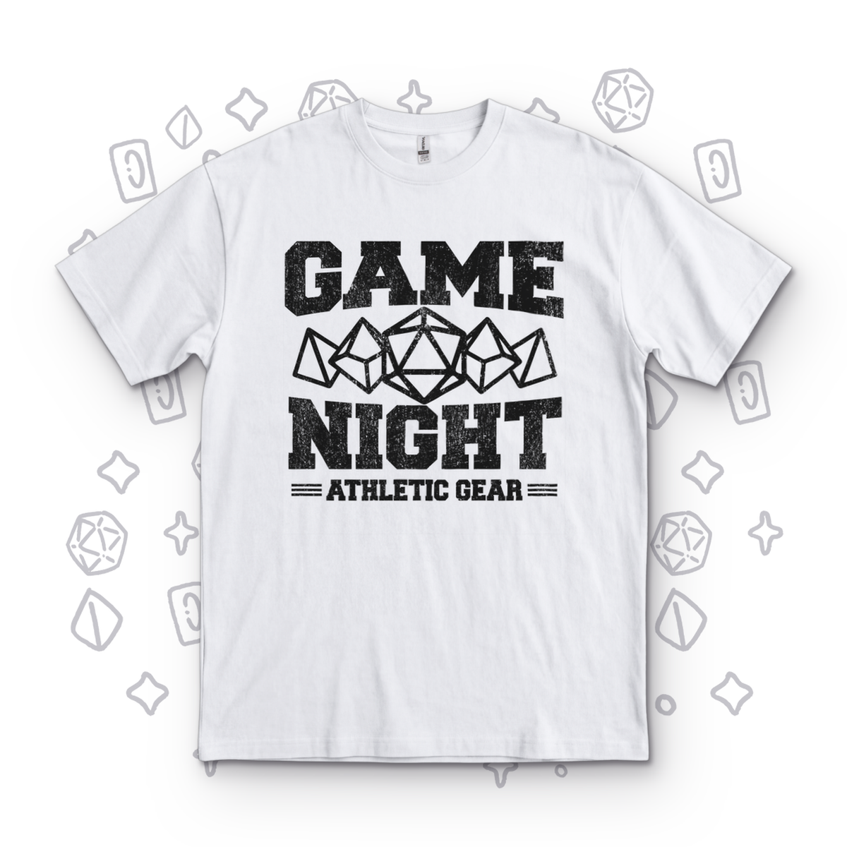 Game Night Athletic Gear - White