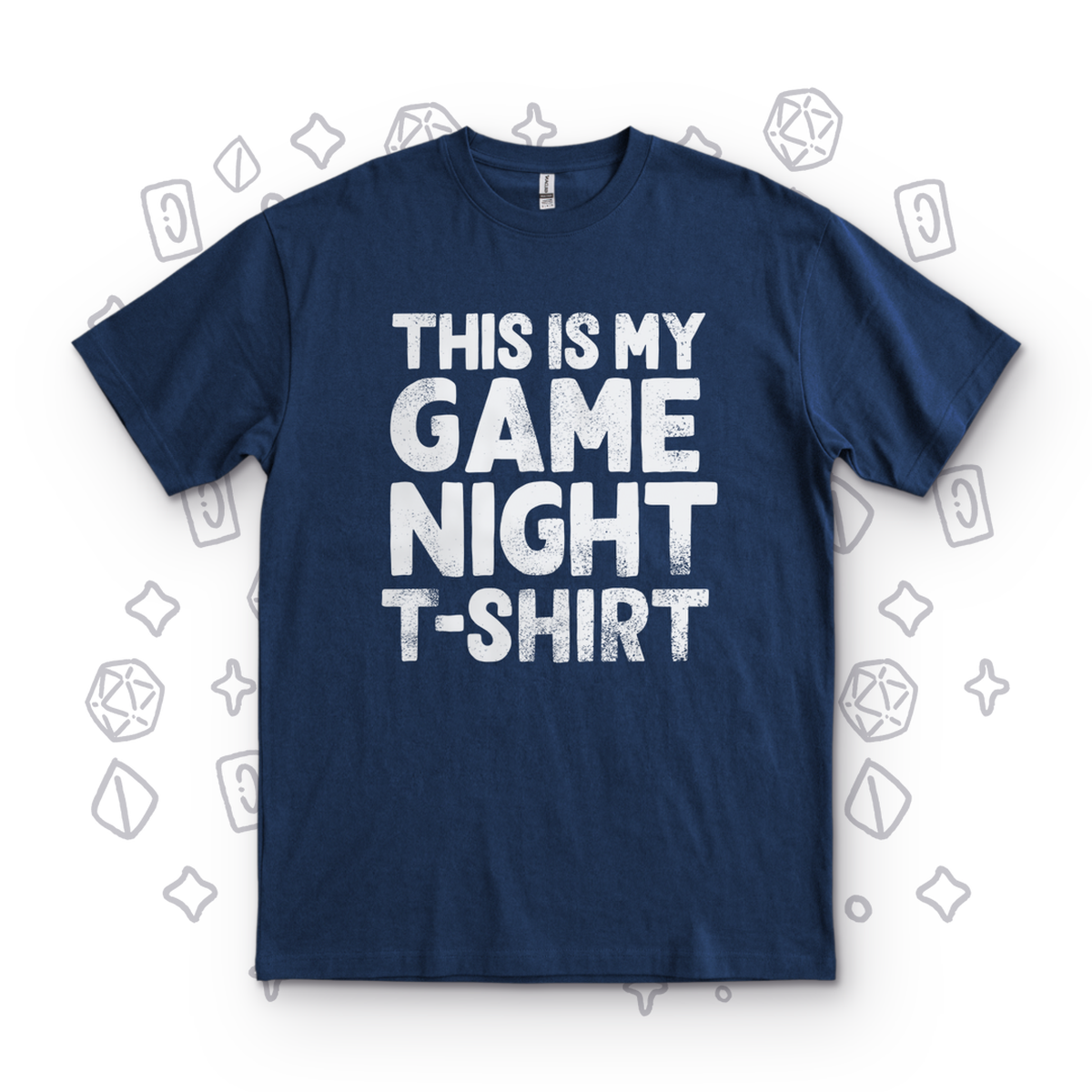 Game Night T-Shirt - Navy