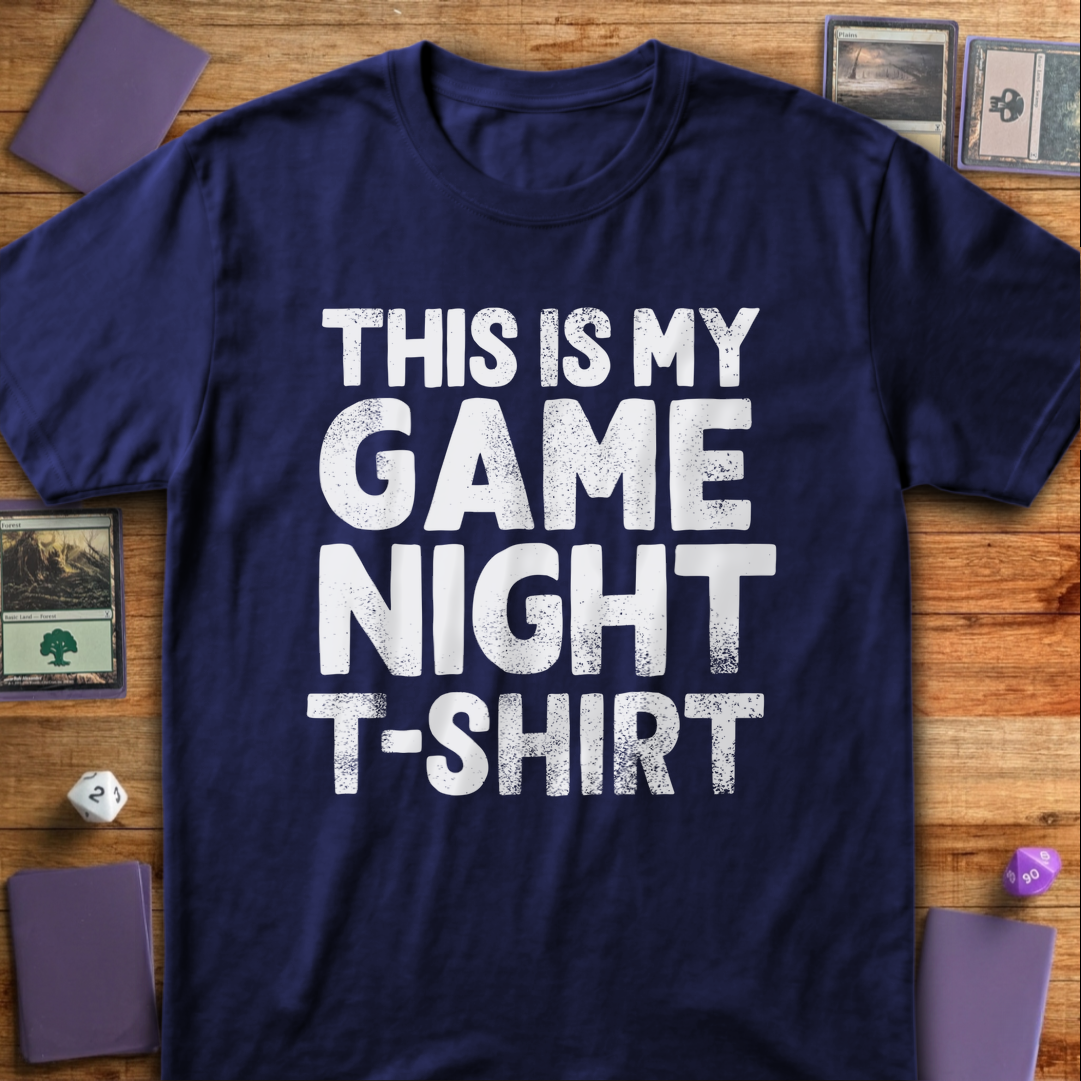 Game Night T-Shirt - Navy