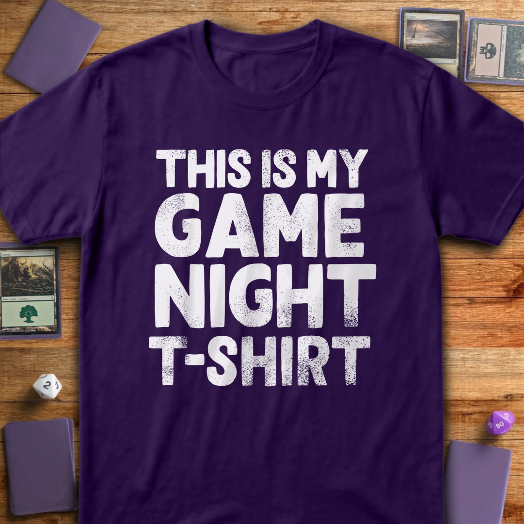 Game Night T-Shirt - Purple