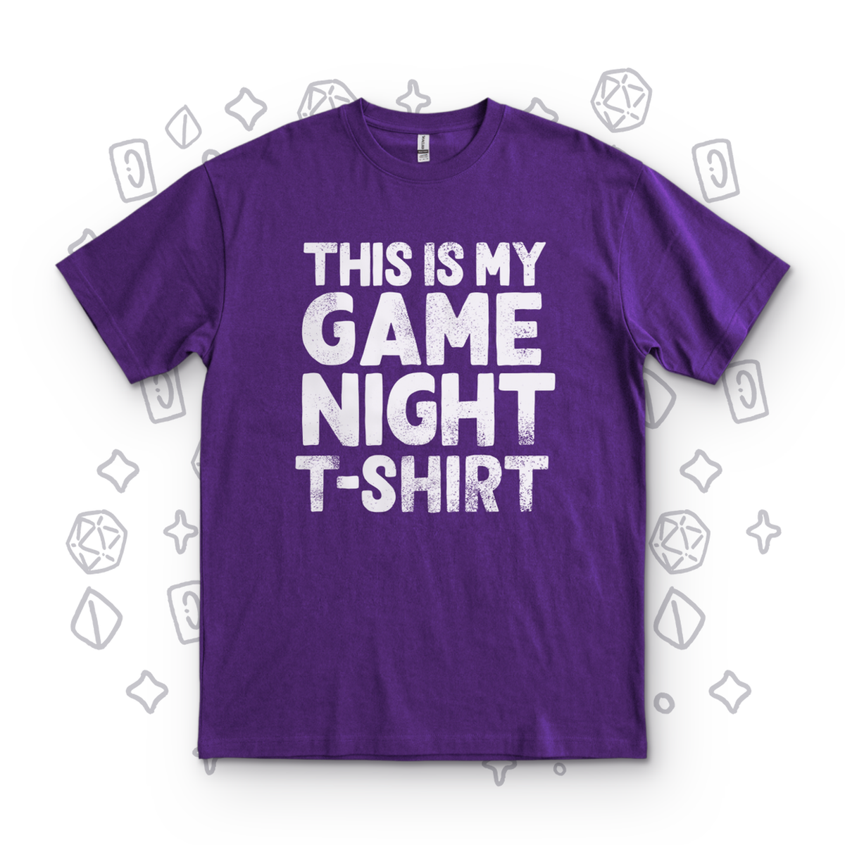 Game Night T-Shirt - Purple