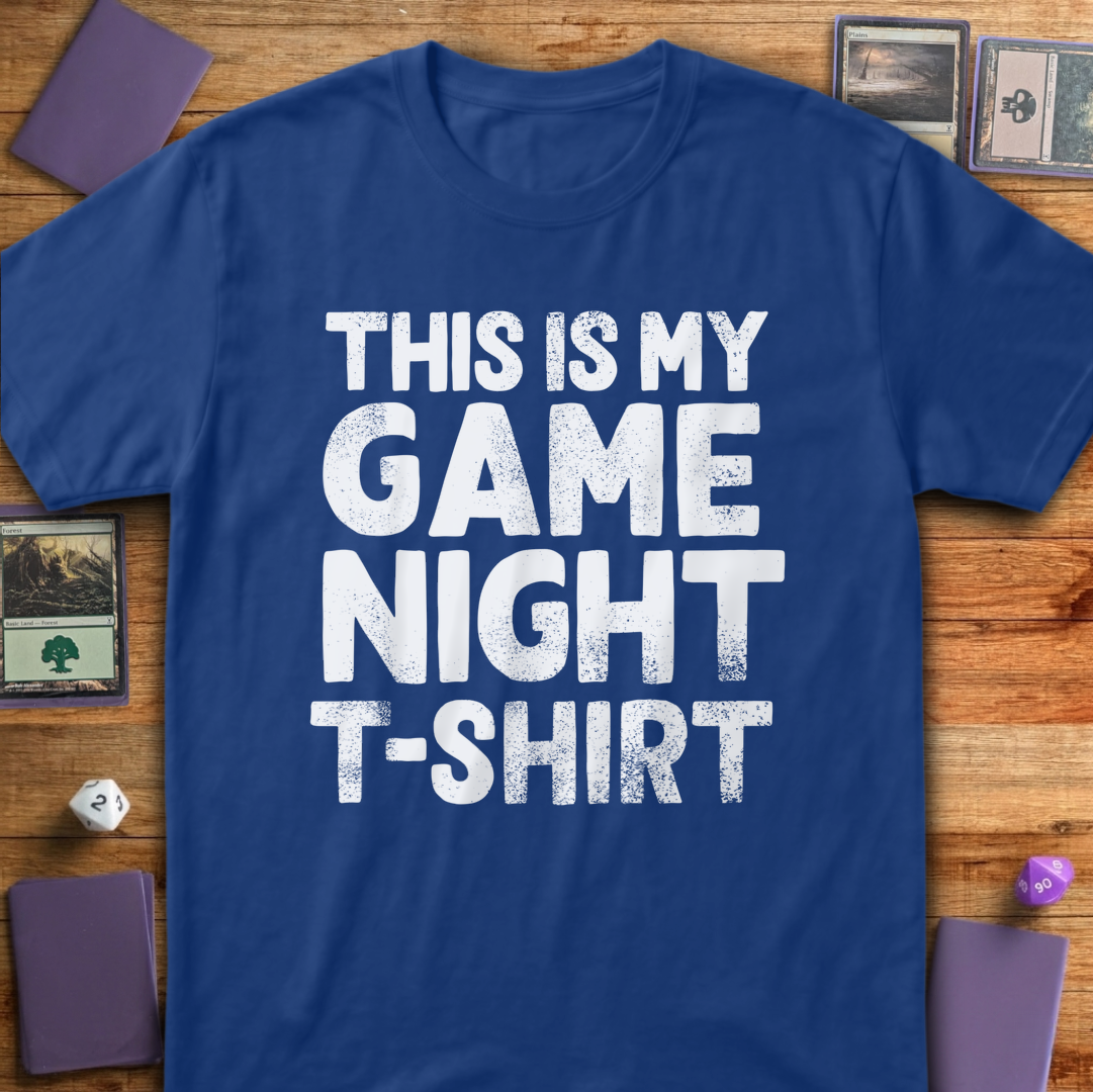 Game Night T-Shirt - Royal