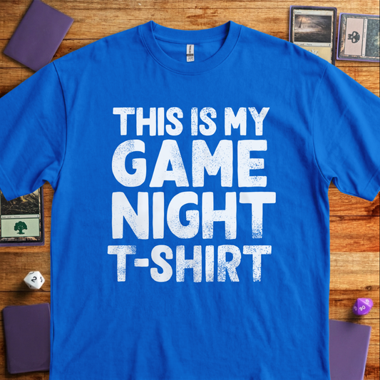 Game Night T-Shirt - Royal