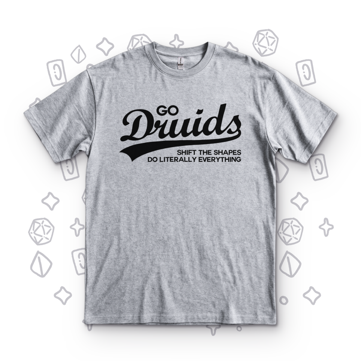 Go Druids - Sport Grey