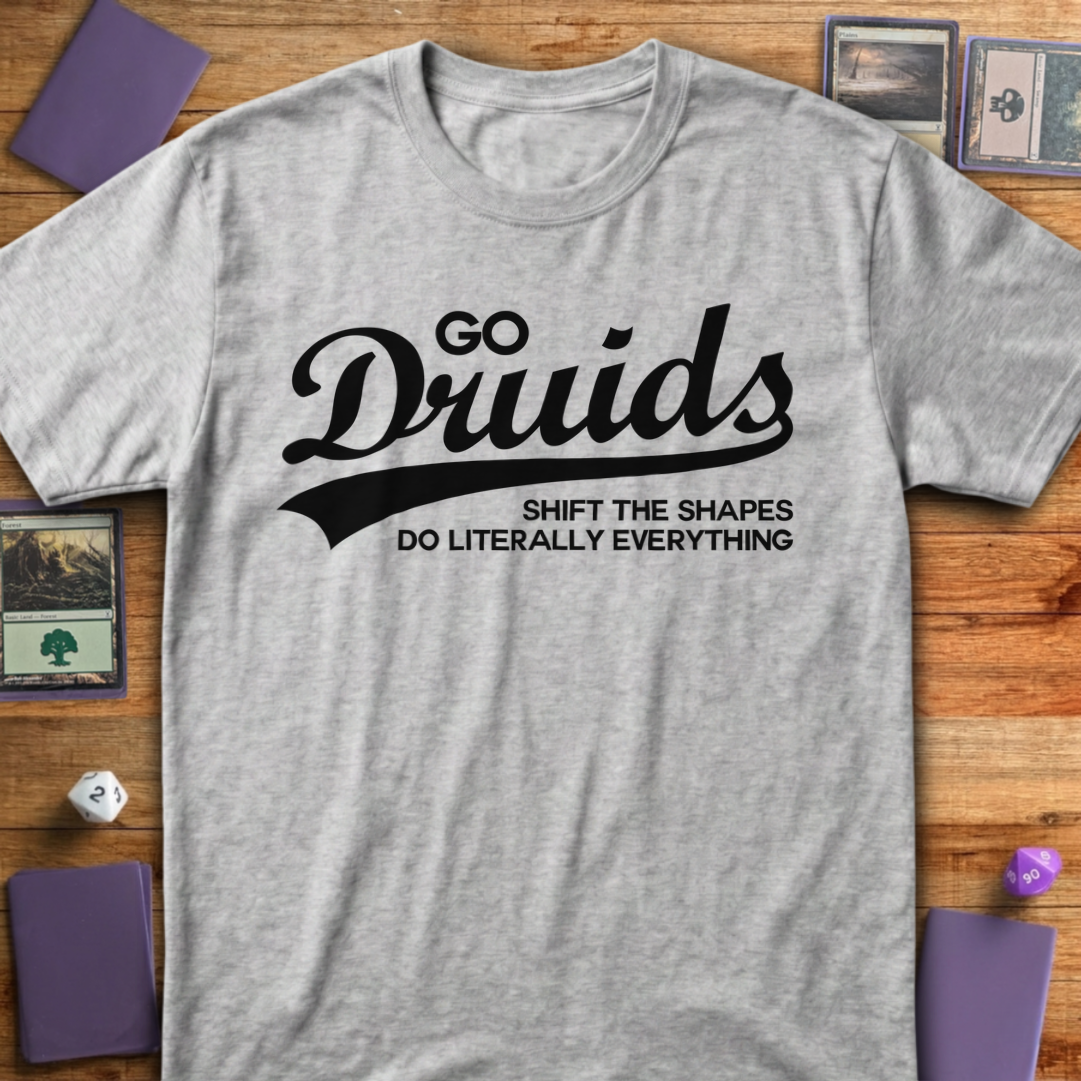Go Druids - Sport Grey