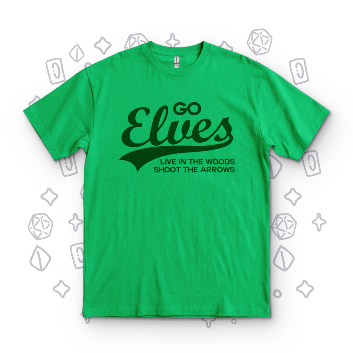 Go Elves - Kelly Green