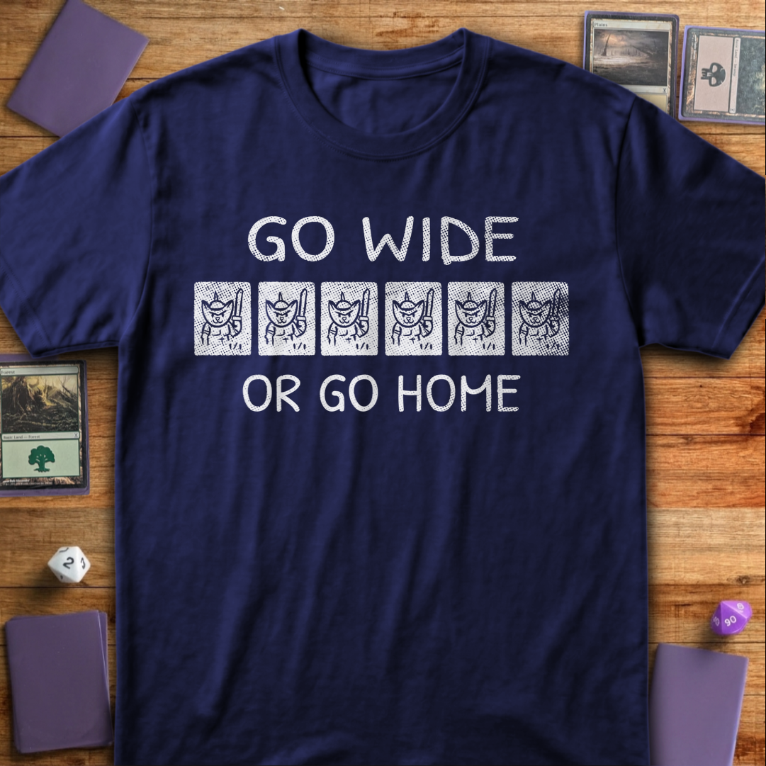 Go Wide or Go Home - Navy