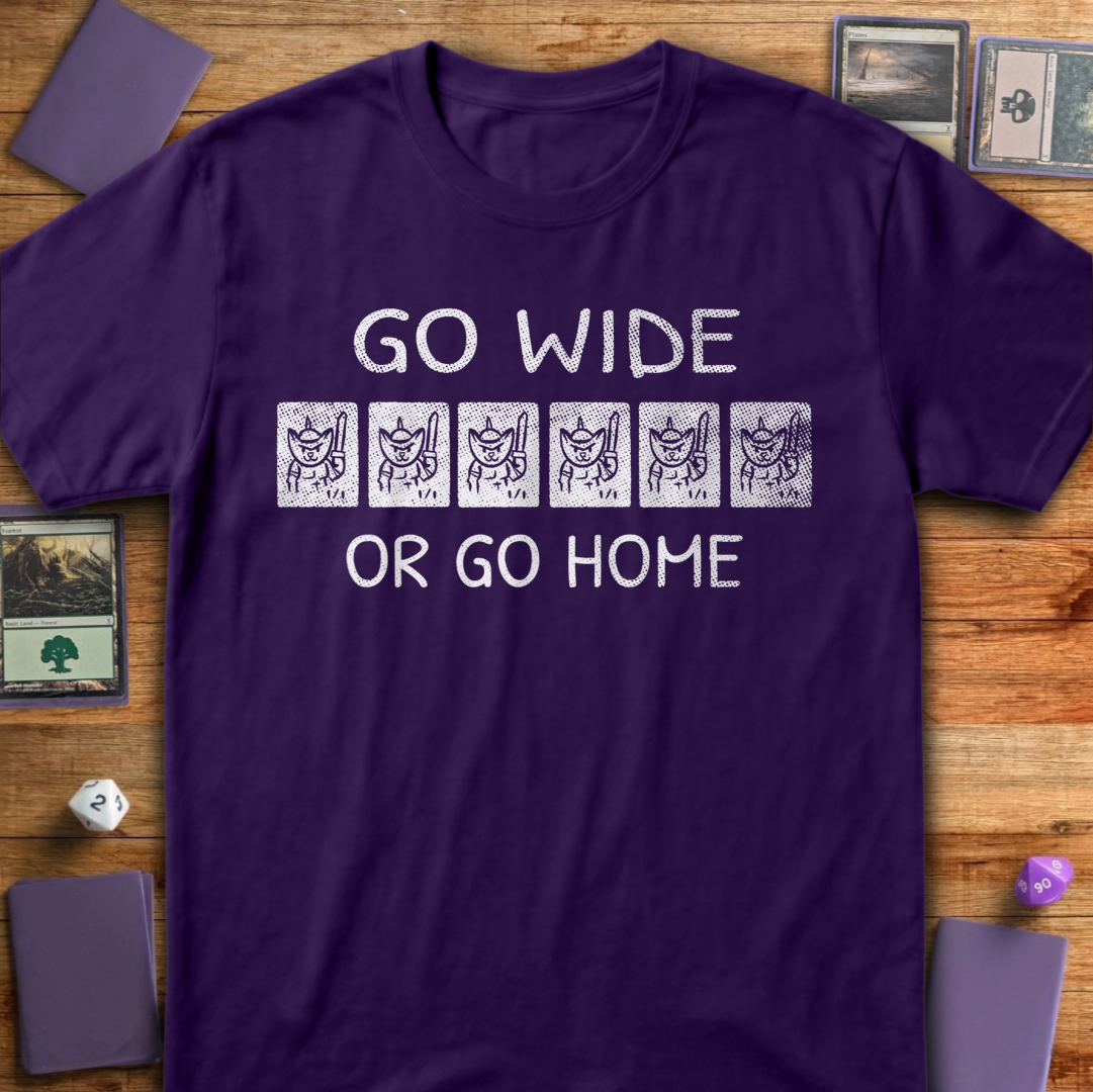 Go Wide or Go Home - Purple