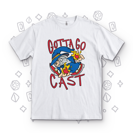 Gotta Go Cast - White