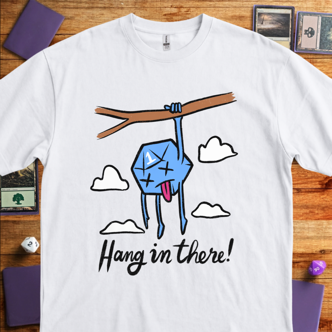 Hang In There - White