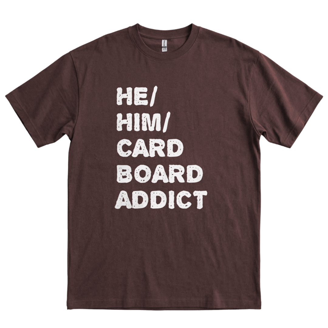 He Him Cardboard Addict - Dark Chocolate