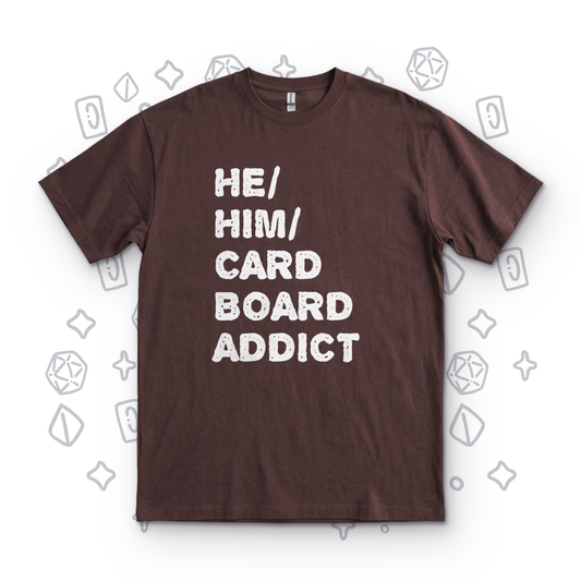 He Him Cardboard Addict - Dark Chocolate