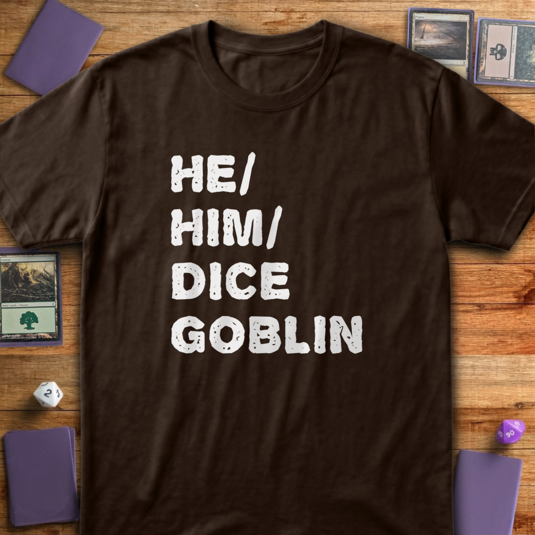 He Him Dice Goblin - Dark Chocolate