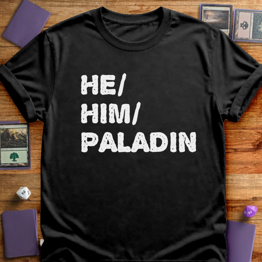 He Him Paladin - Black