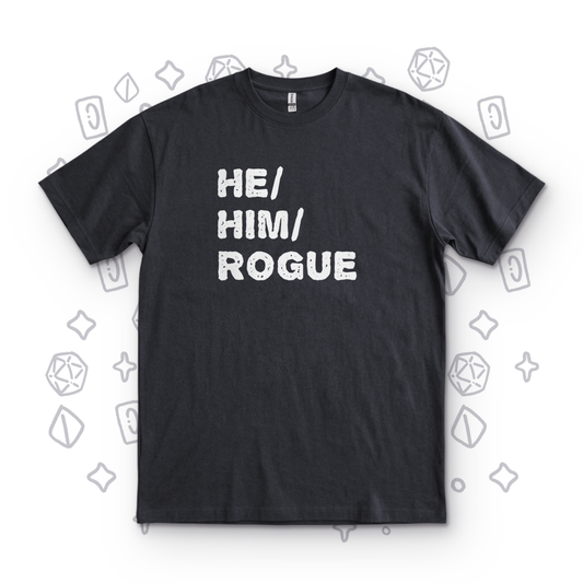 He Him Rogue - Black