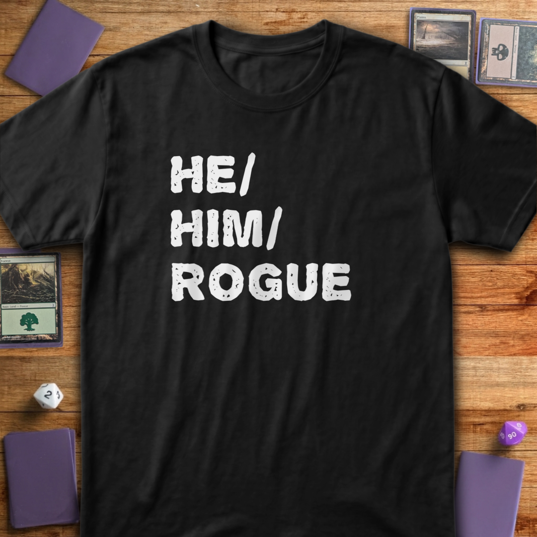 He Him Rogue - Black