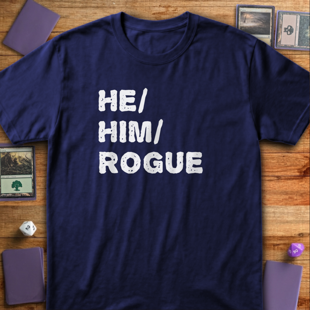 He Him Rogue - Navy