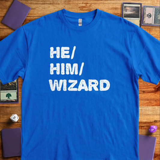 He Him Wizard - Royal
