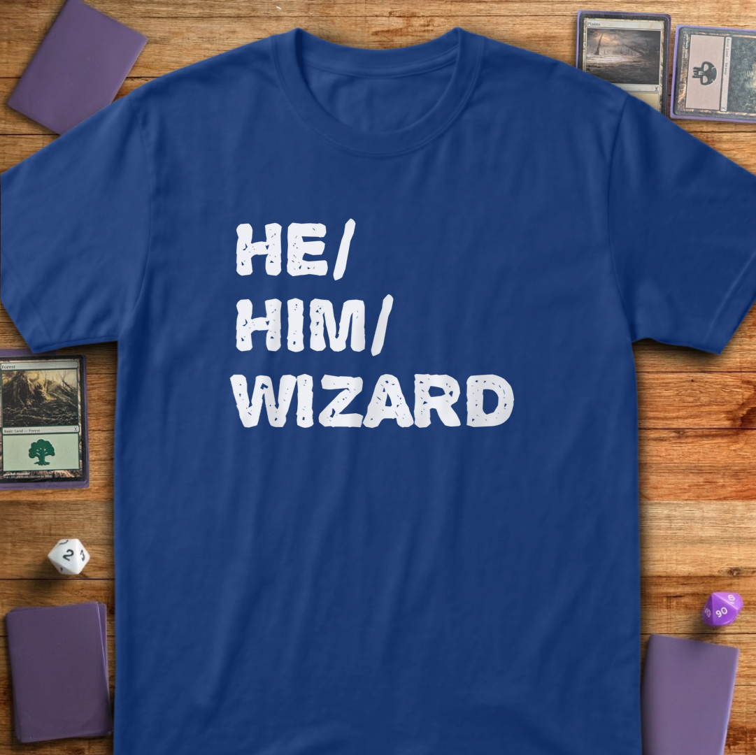 He Him Wizard - Royal