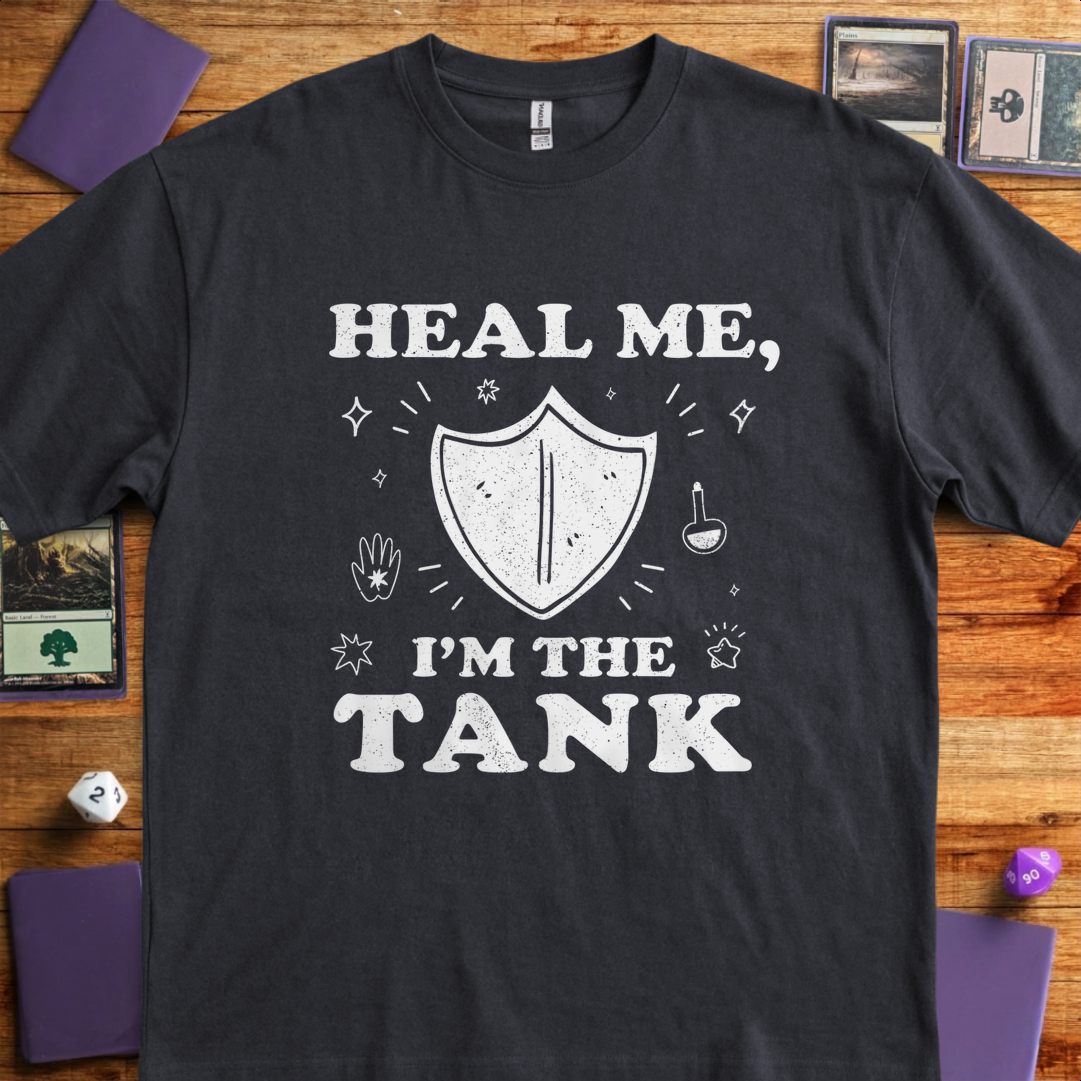Heal Me I'm the Tank - Black