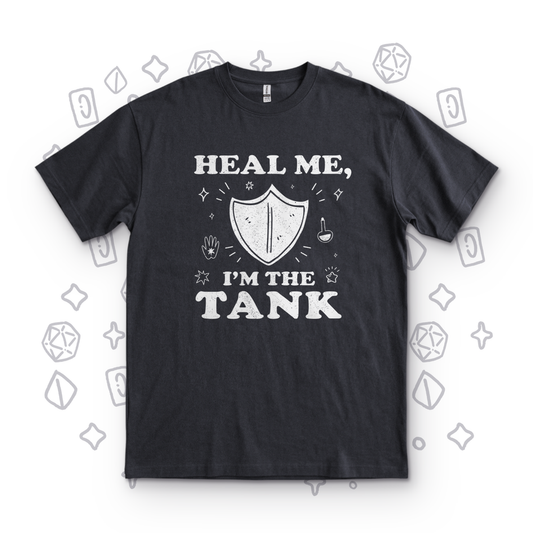 Heal Me I'm the Tank - Black