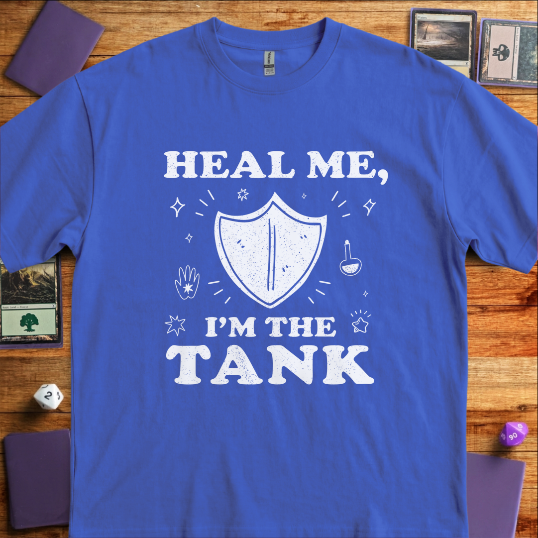 Heal Me I'm the Tank - Metro Blue