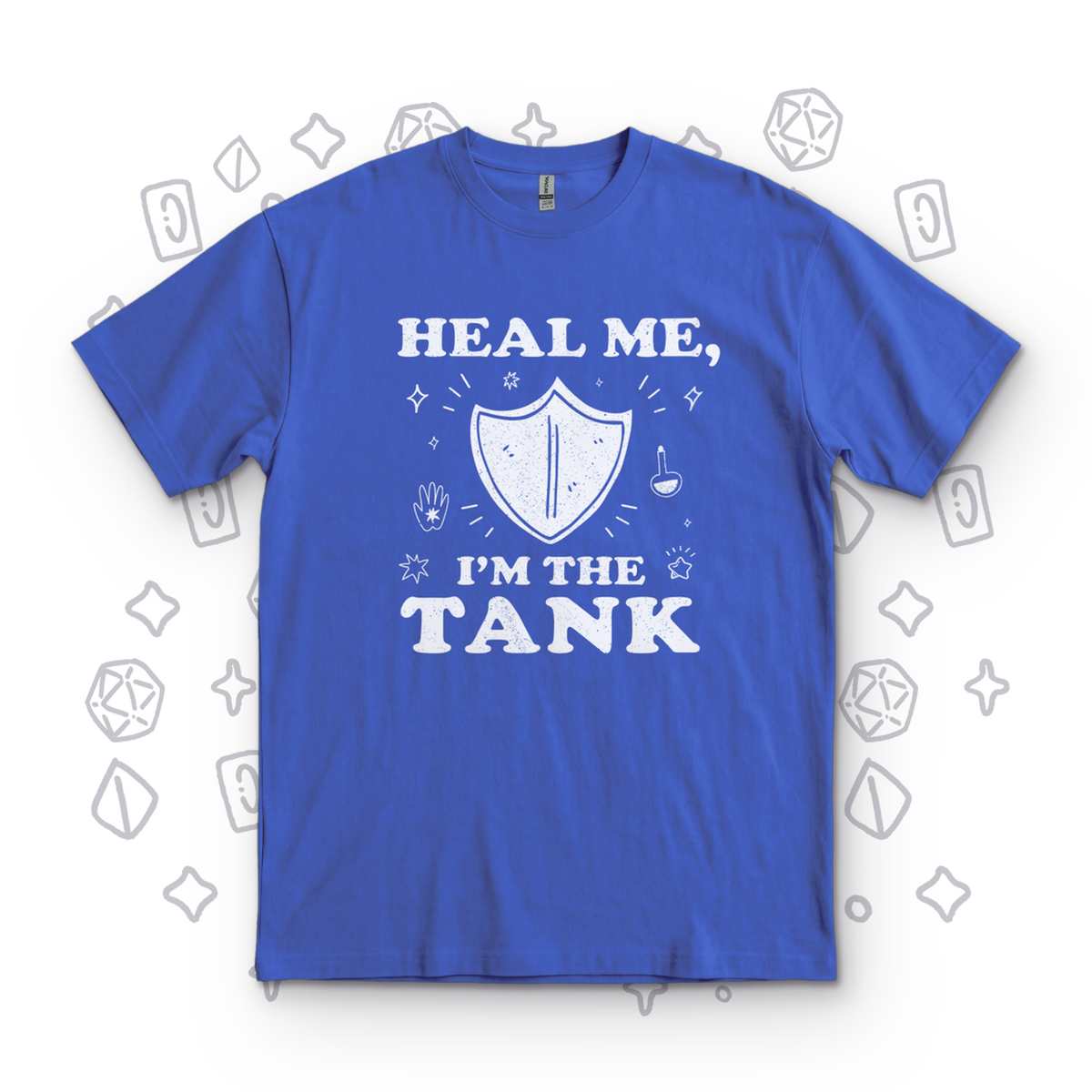 Heal Me I'm the Tank - Metro Blue