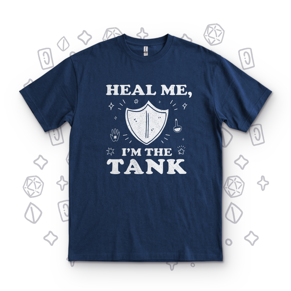 Heal Me I'm the Tank - Navy