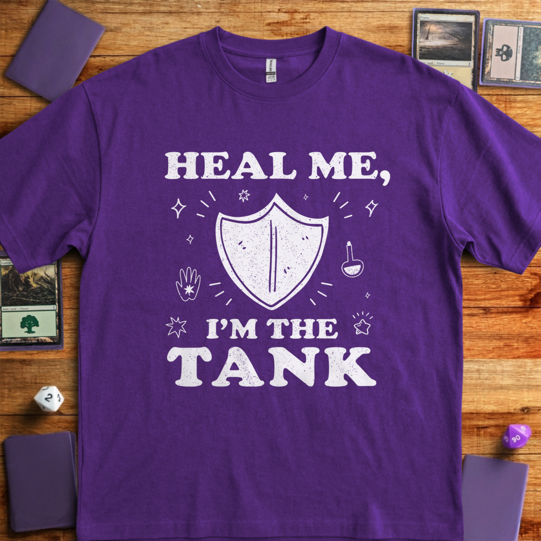 Heal Me I'm the Tank - Purple