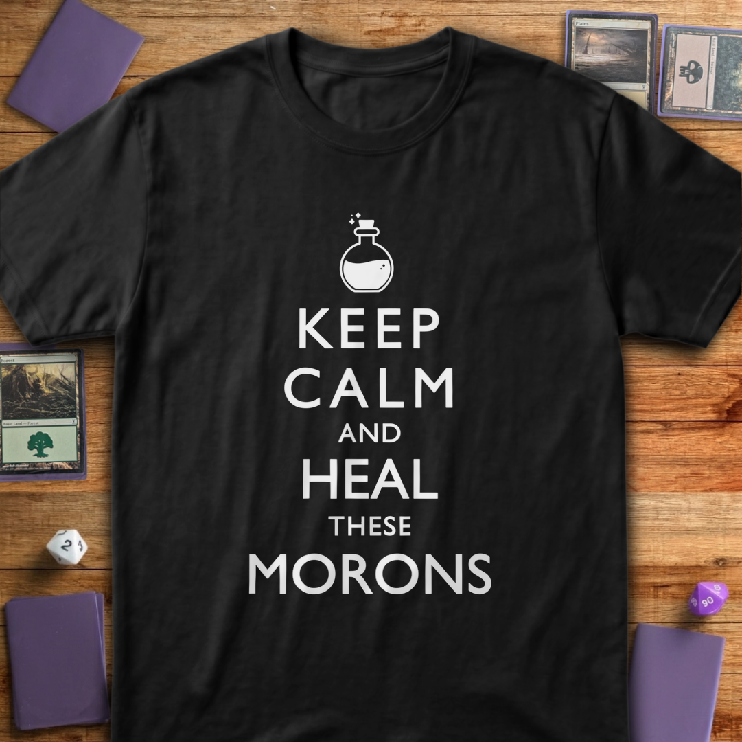 Heal These Morons - Black