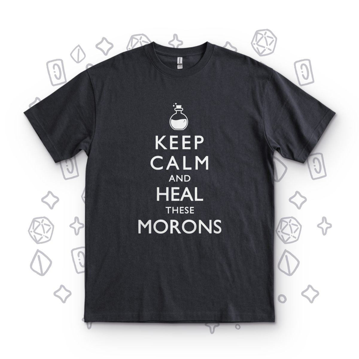Heal These Morons - Black