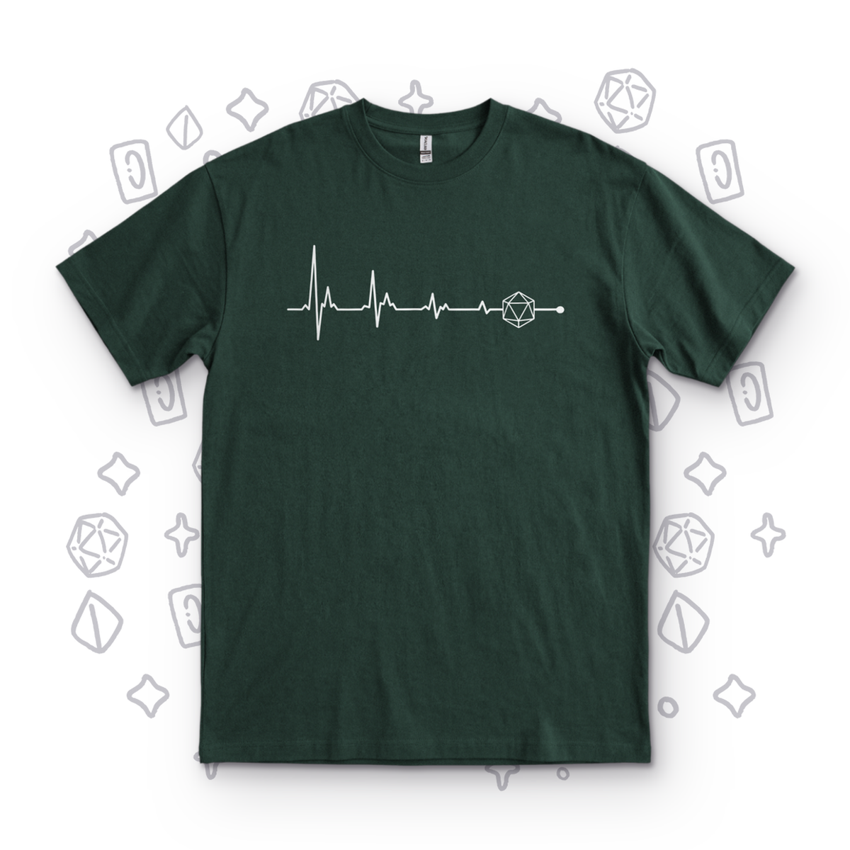 Heartbeat of the Game - Forest Green