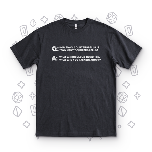 How Many is Too Many - Black