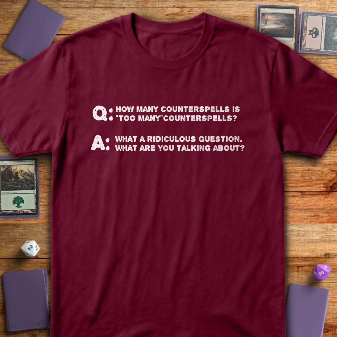 How Many is Too Many - Maroon