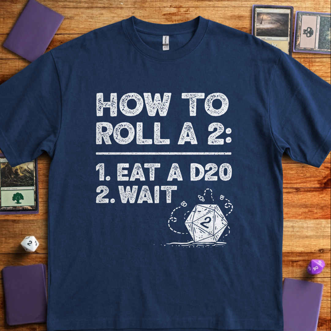 How to Roll a 2 - Navy