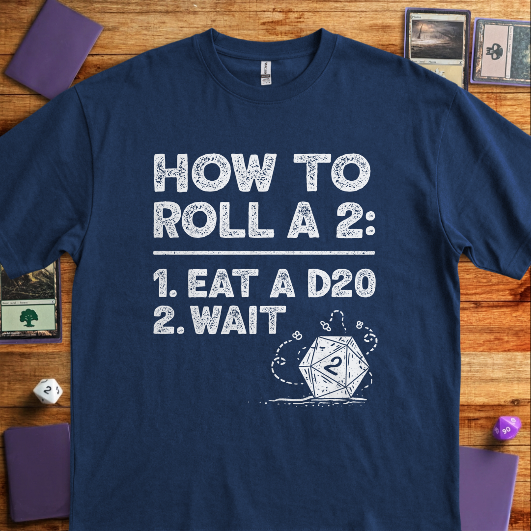 How to Roll a 2 - Navy