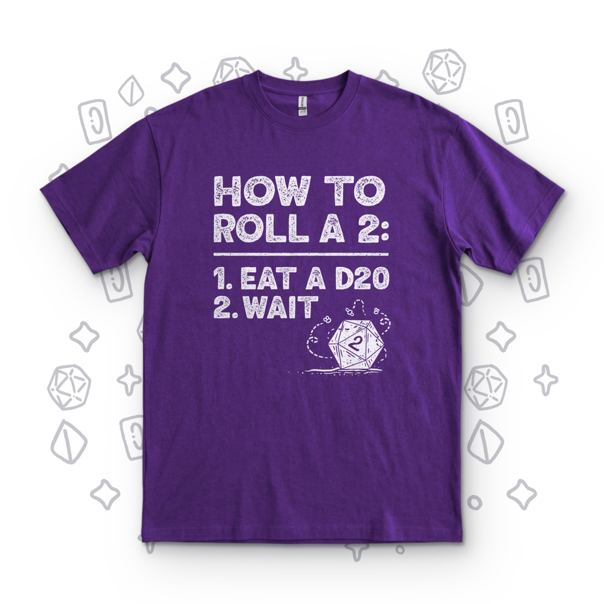 How to Roll a 2 - Purple